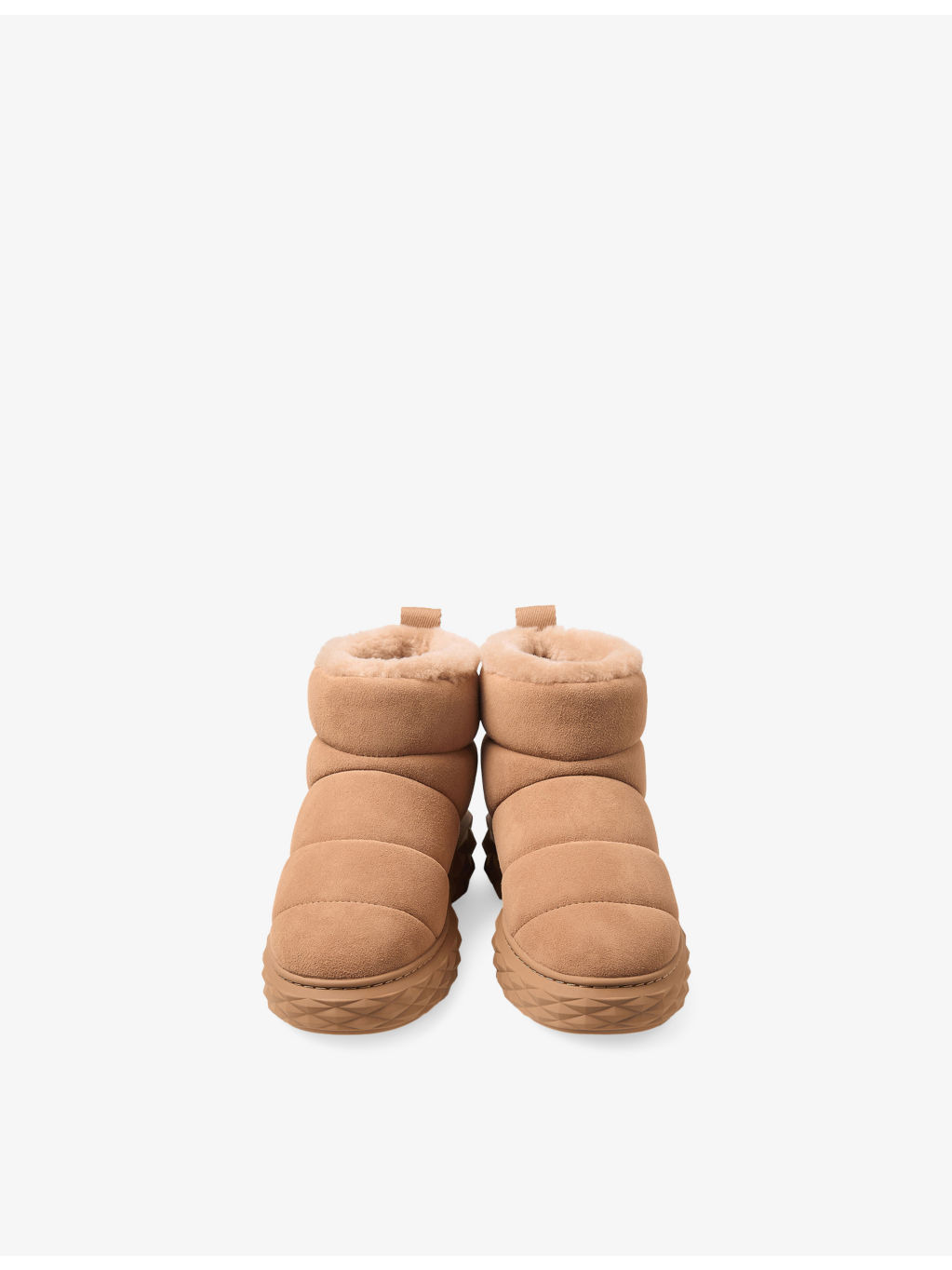 Xan Padded Suede Ankle Boots - 4