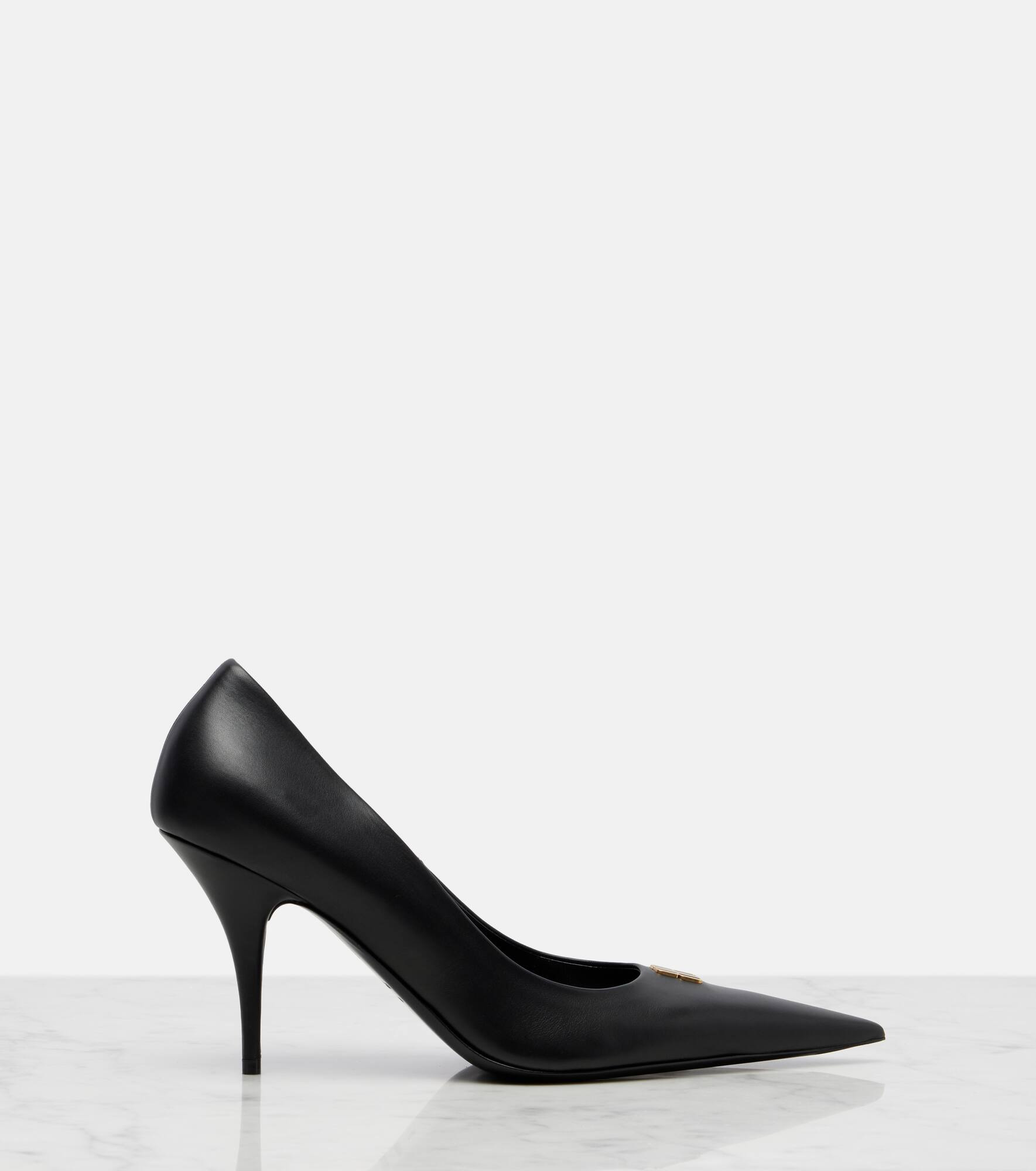 Avenue BB Editor 90 leather pumps - 4