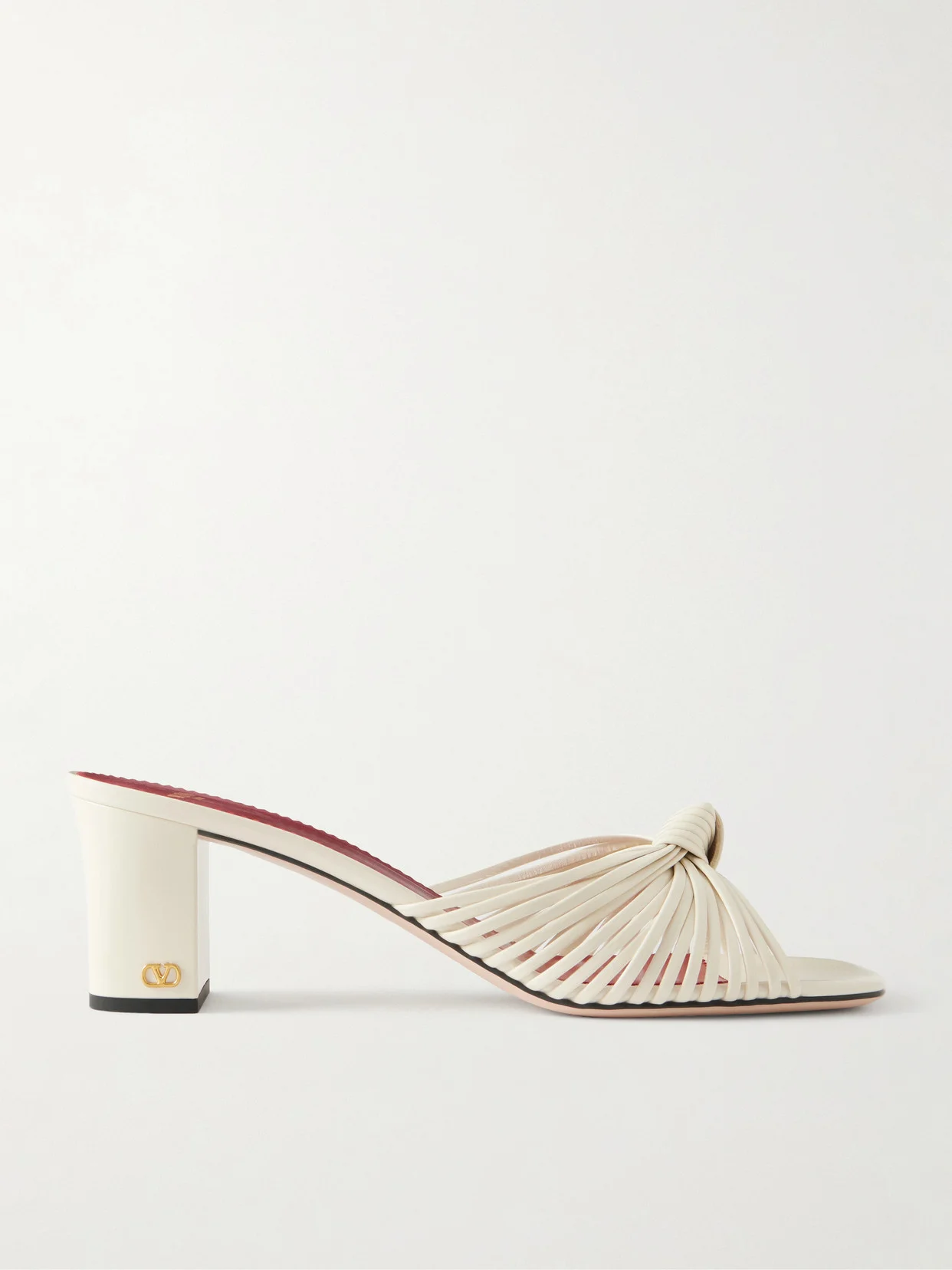 Annet 60 Woven Leather Mules - 1