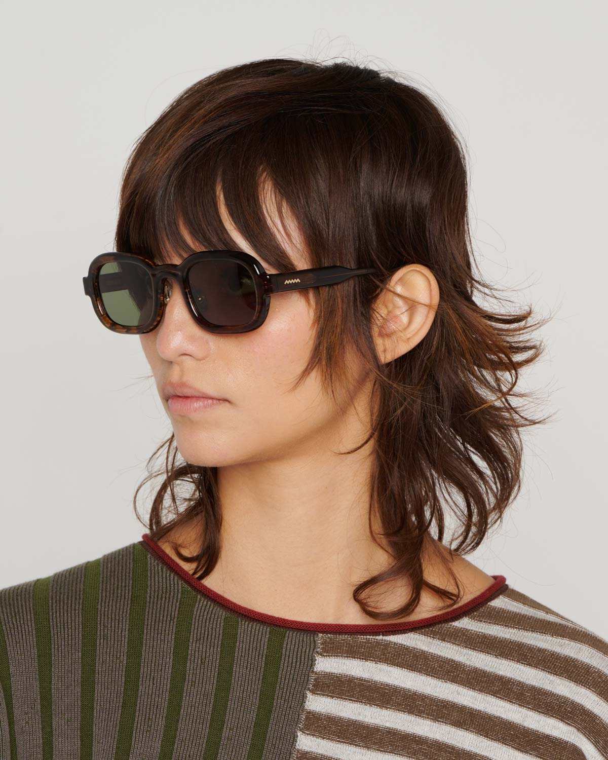 Newman Post Modern Primitive Eye Protection - Tortoise Smoke - 2
