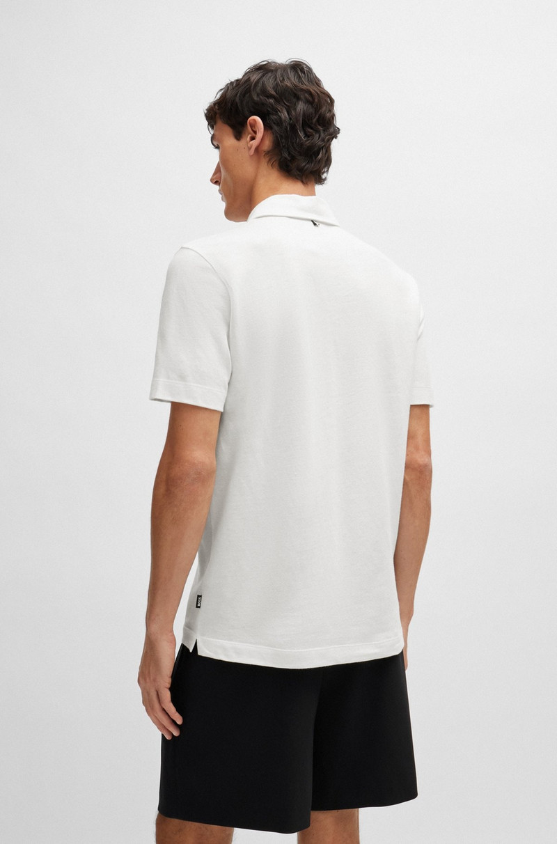 REGULAR-FIT POLO SHIRT IN COTTON과 LINEN의 5