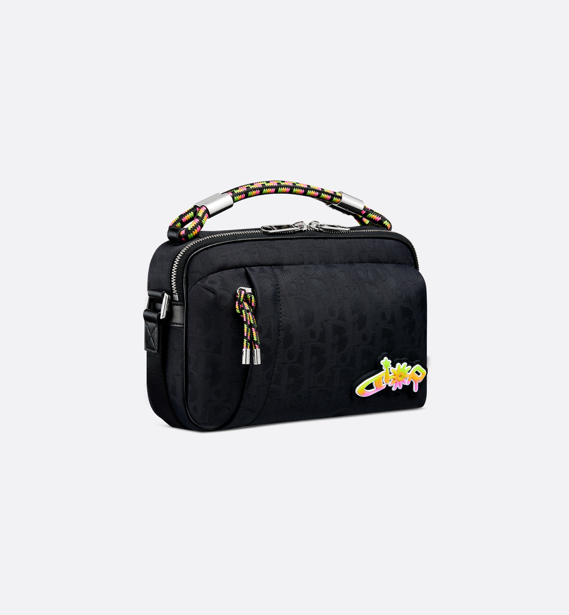 DIOR AND LEWIS HAMILTON Zipped Messenger Bag - 3