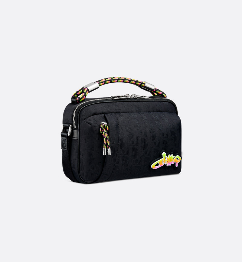 DIOR AND LEWIS HAMILTON Zipped Messenger Bag 3