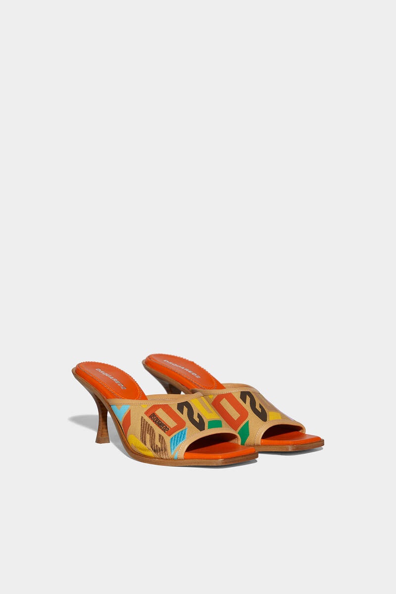 D2 MONOGRAM SANDALS - 3