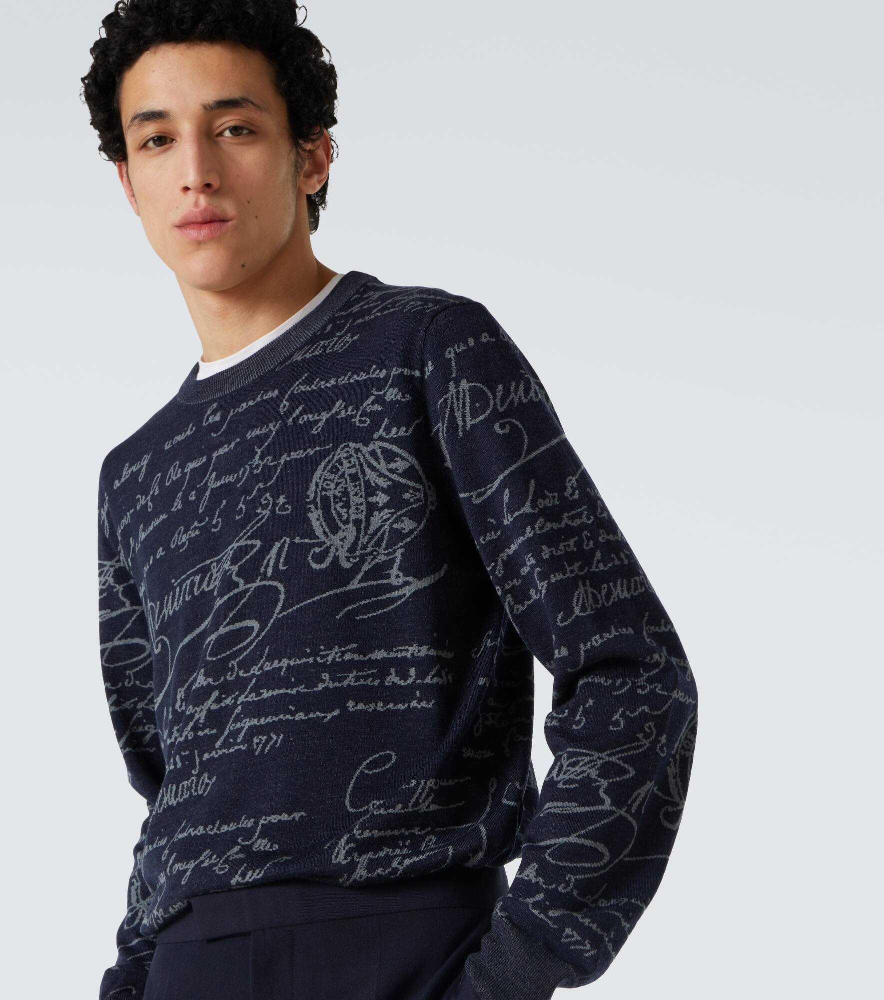 Scritto wool sweater - 5