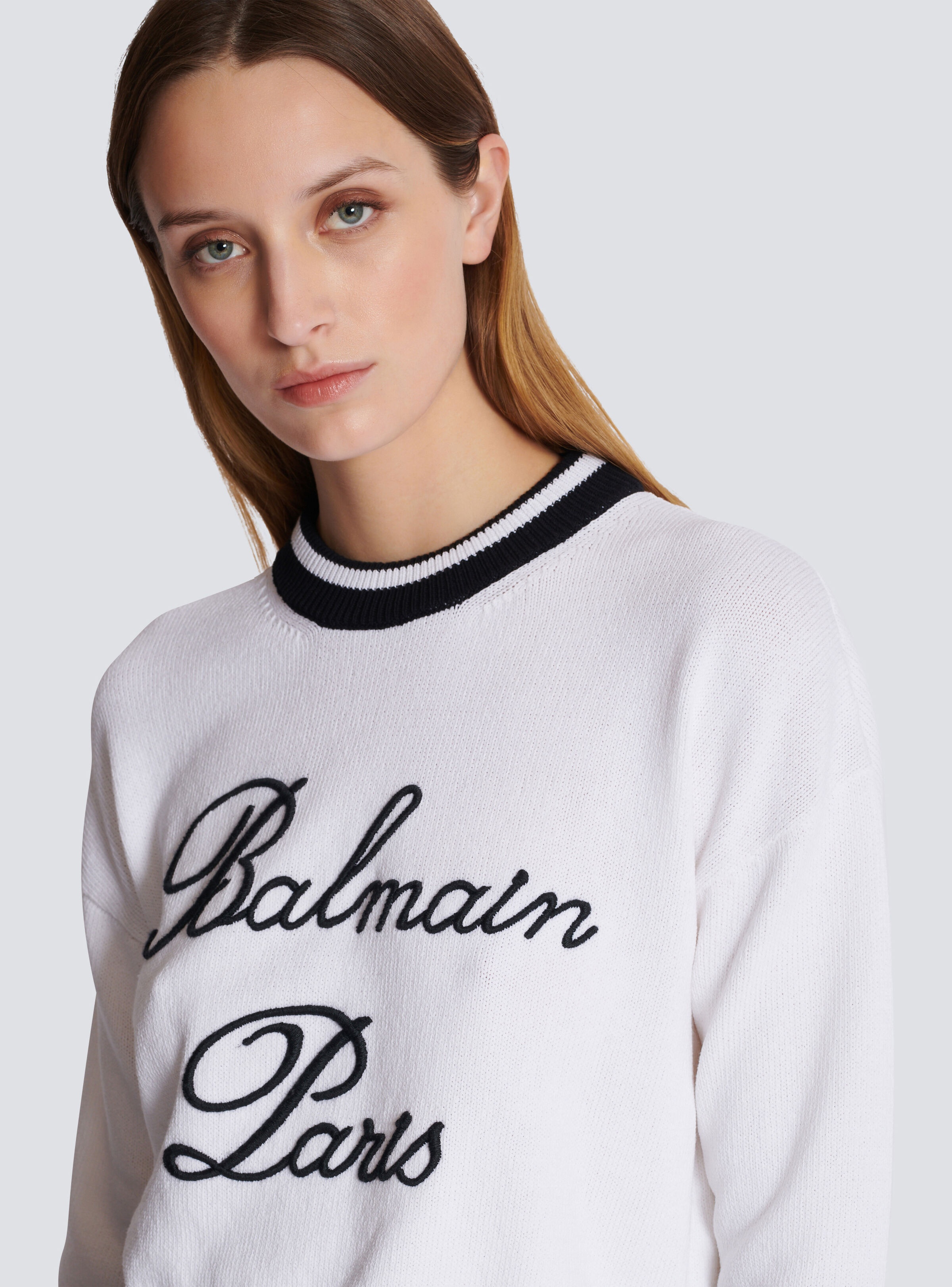 Balmain Signature knit jumper - 7