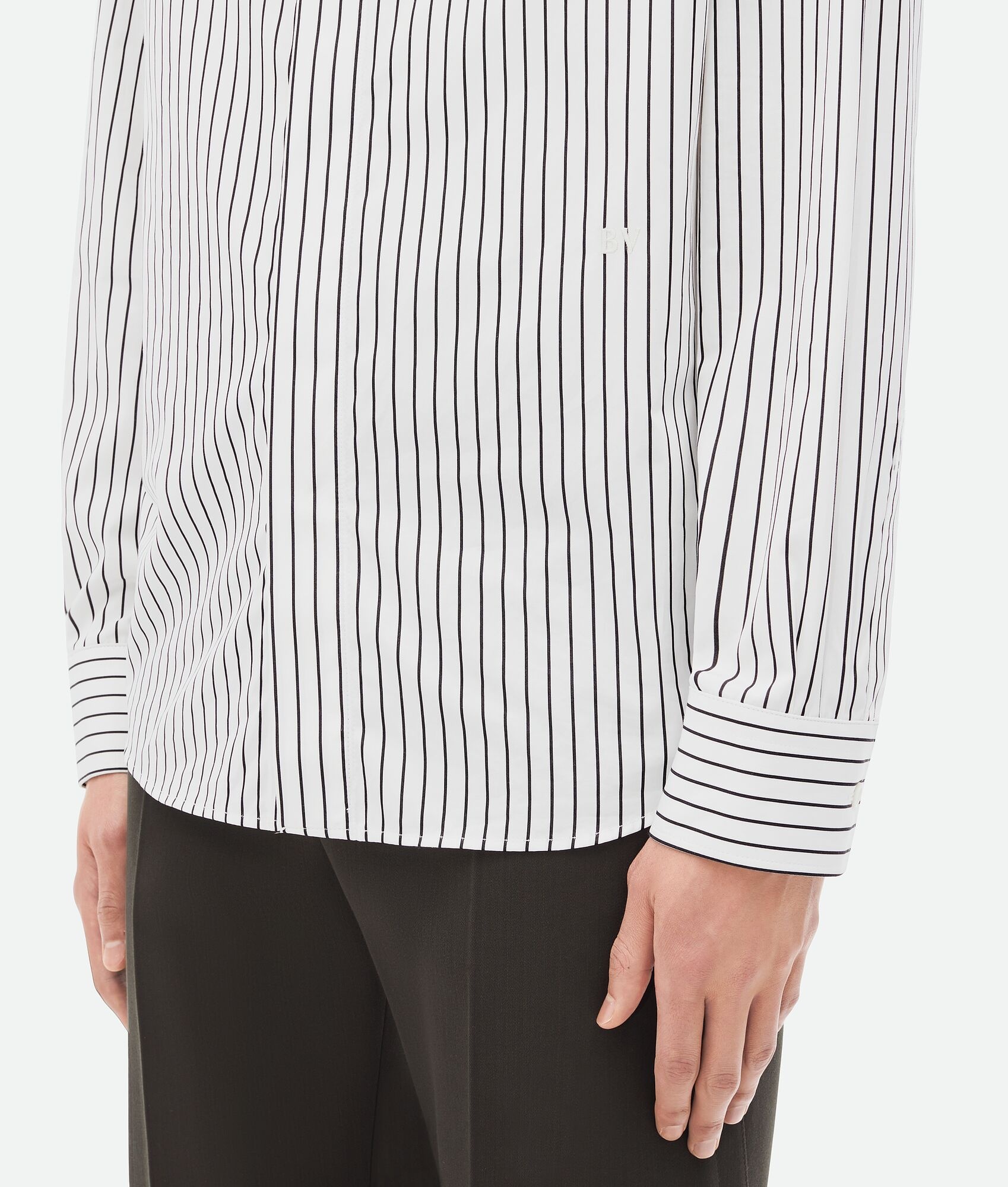 Pinstripe Poplin Shirt - 4