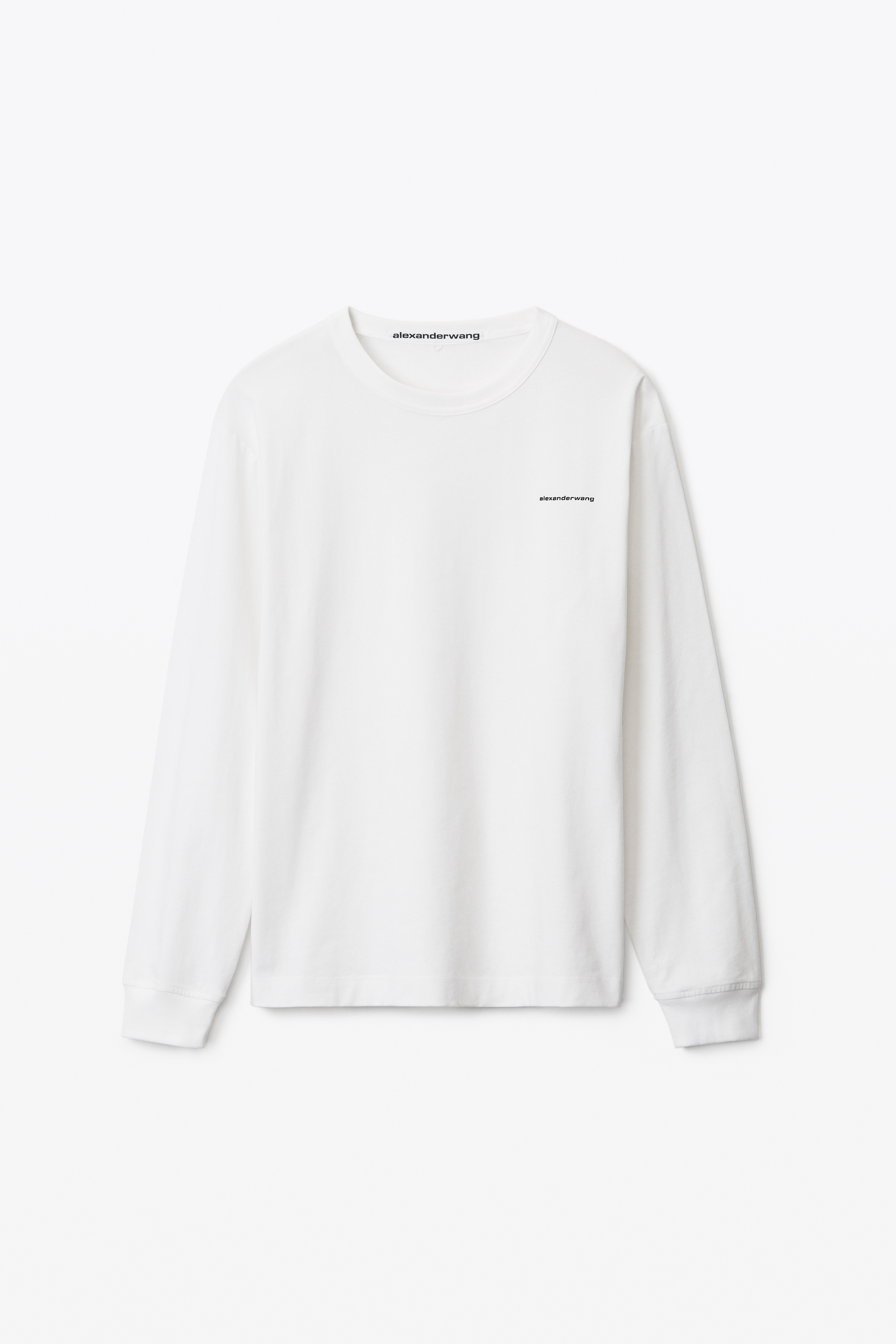 LONG-SLEEVE TEE IN HIGH TWIST JERSEY - 1