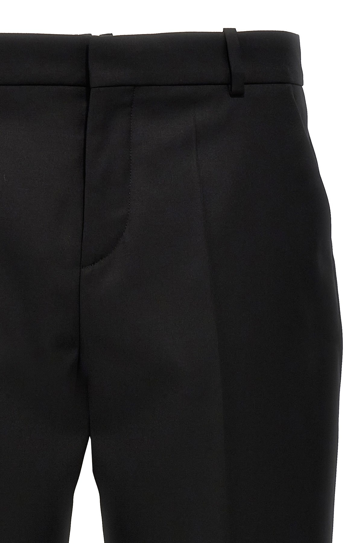 Wool tailored trousers - 4