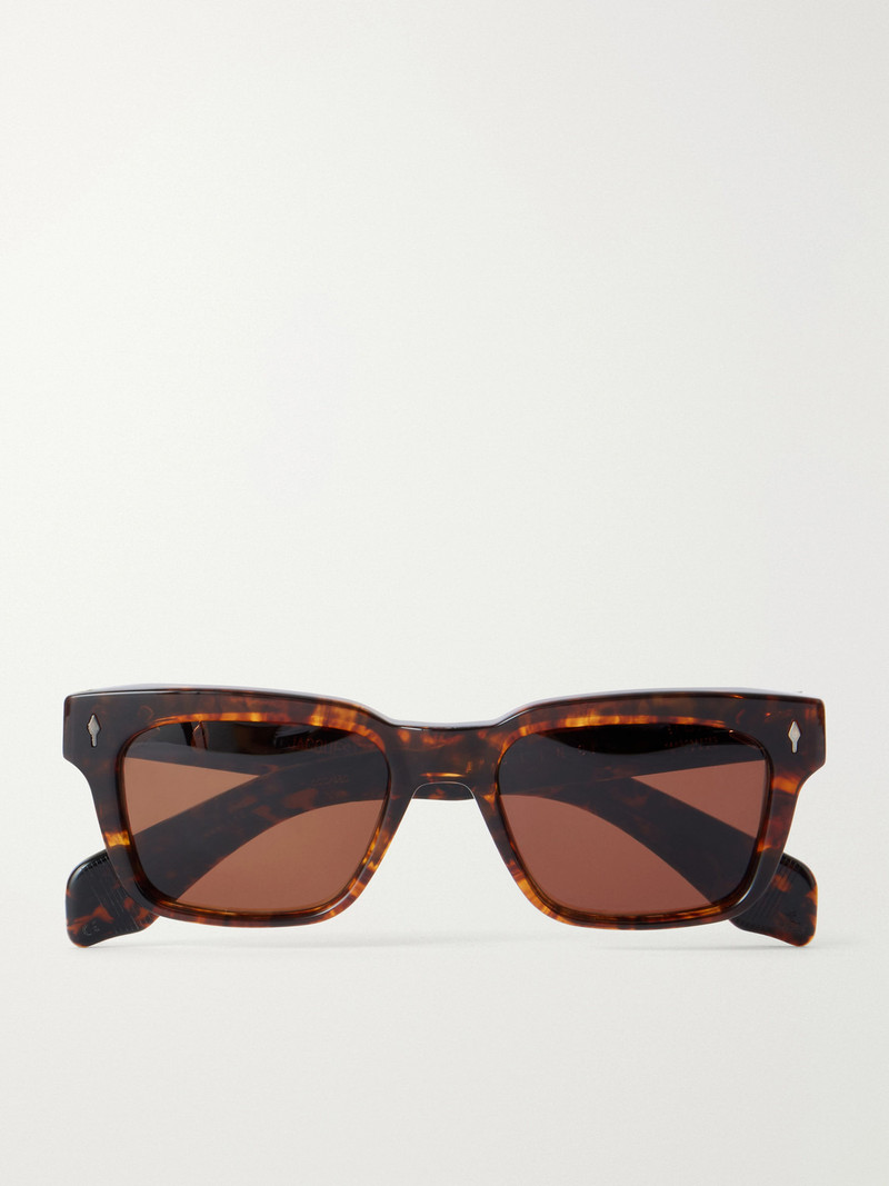 Molino Rectangular-Frame Acetate Sunglasses 1