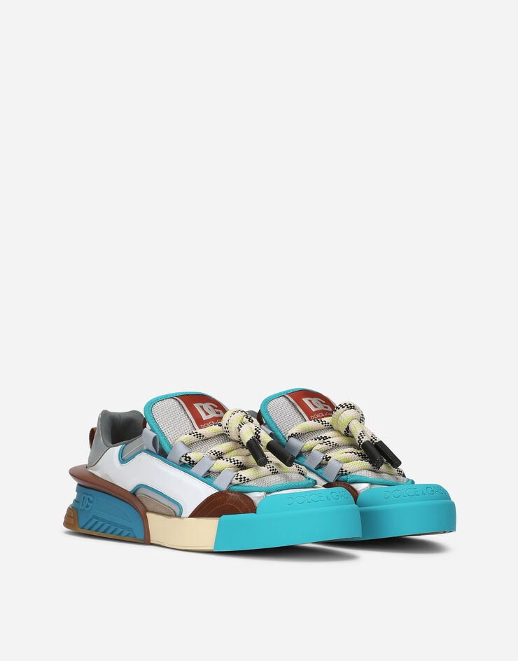 Mixed-material Portofino sneakers - 2