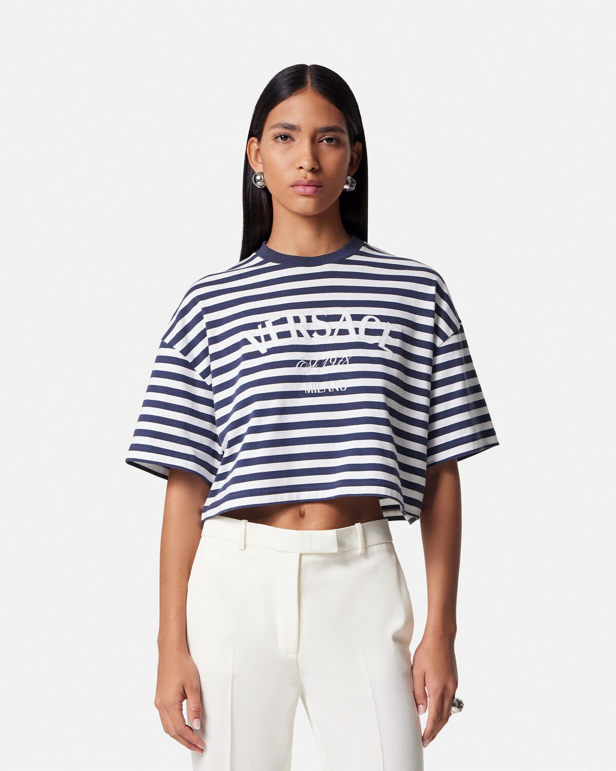 L'Ancora Versace Crop T-Shirt - 5