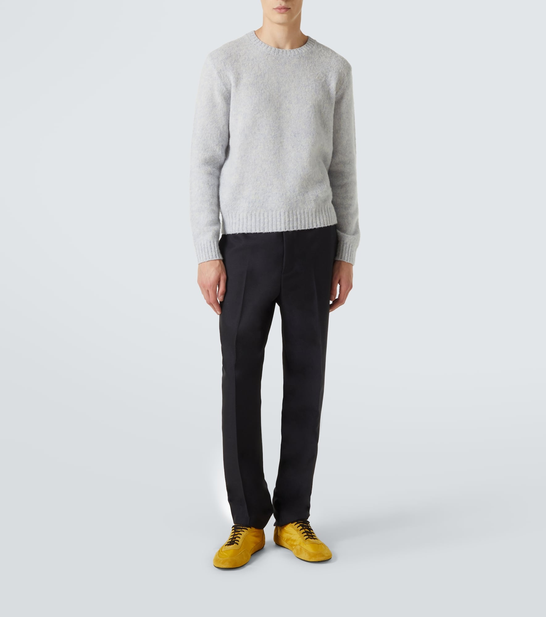 Mohair and wool slim pants - 2