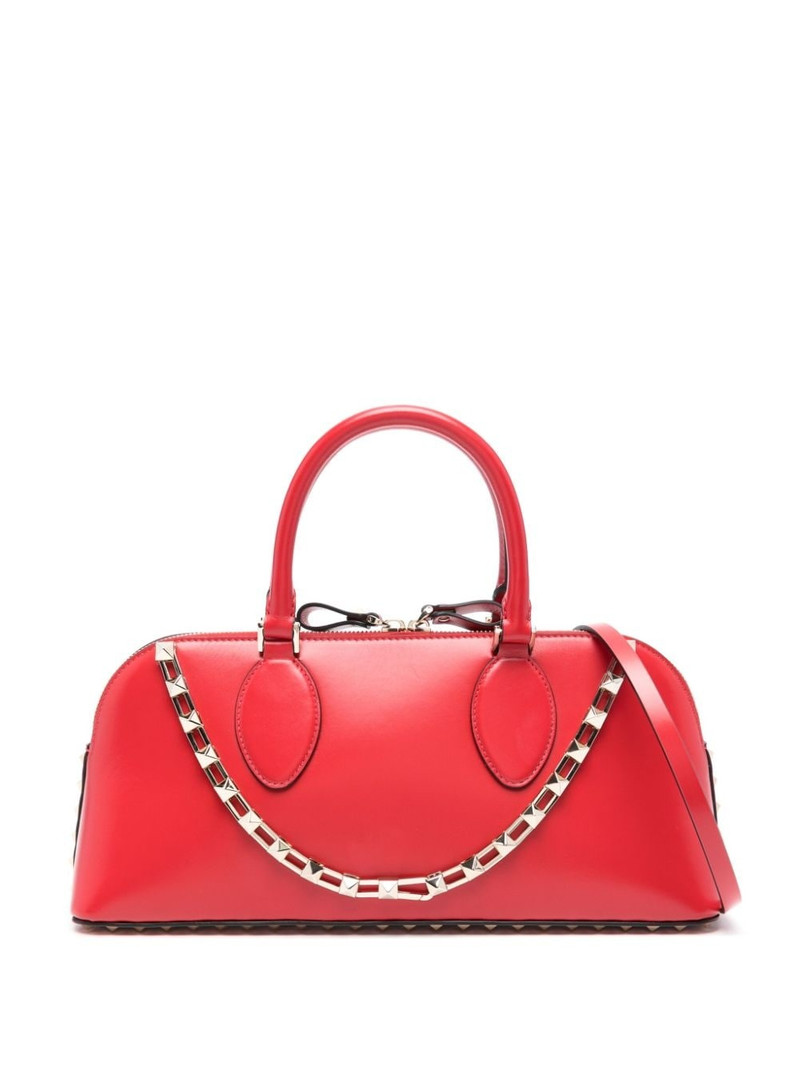 Rockstud-embellished tote bag 1