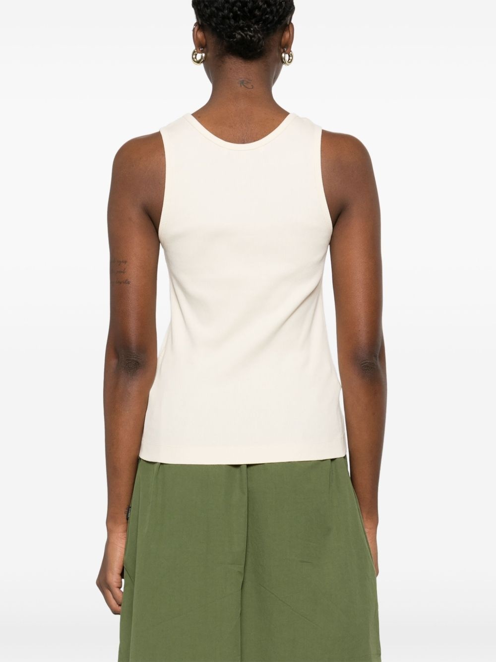 Baby Fox-patch tank top - 4