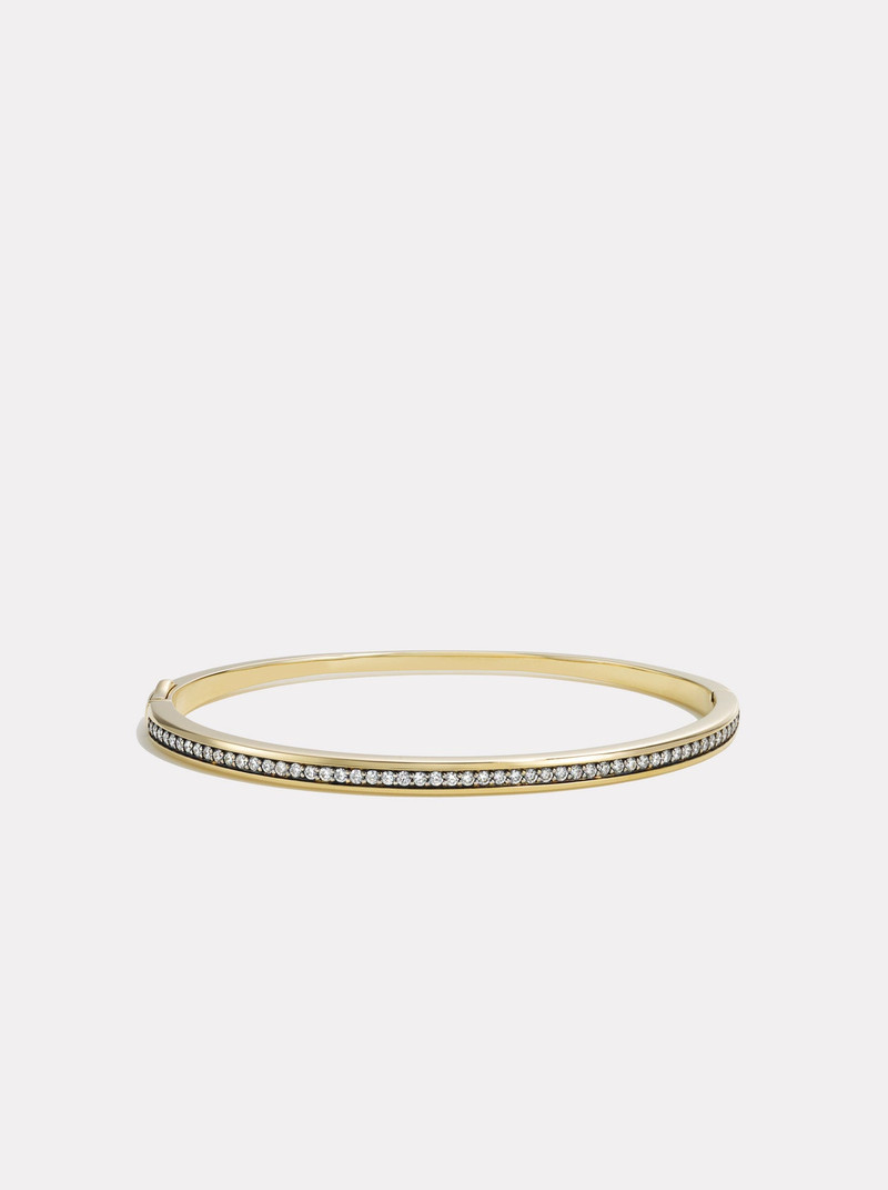 Classic Bangle Stack | Moss Agate 4