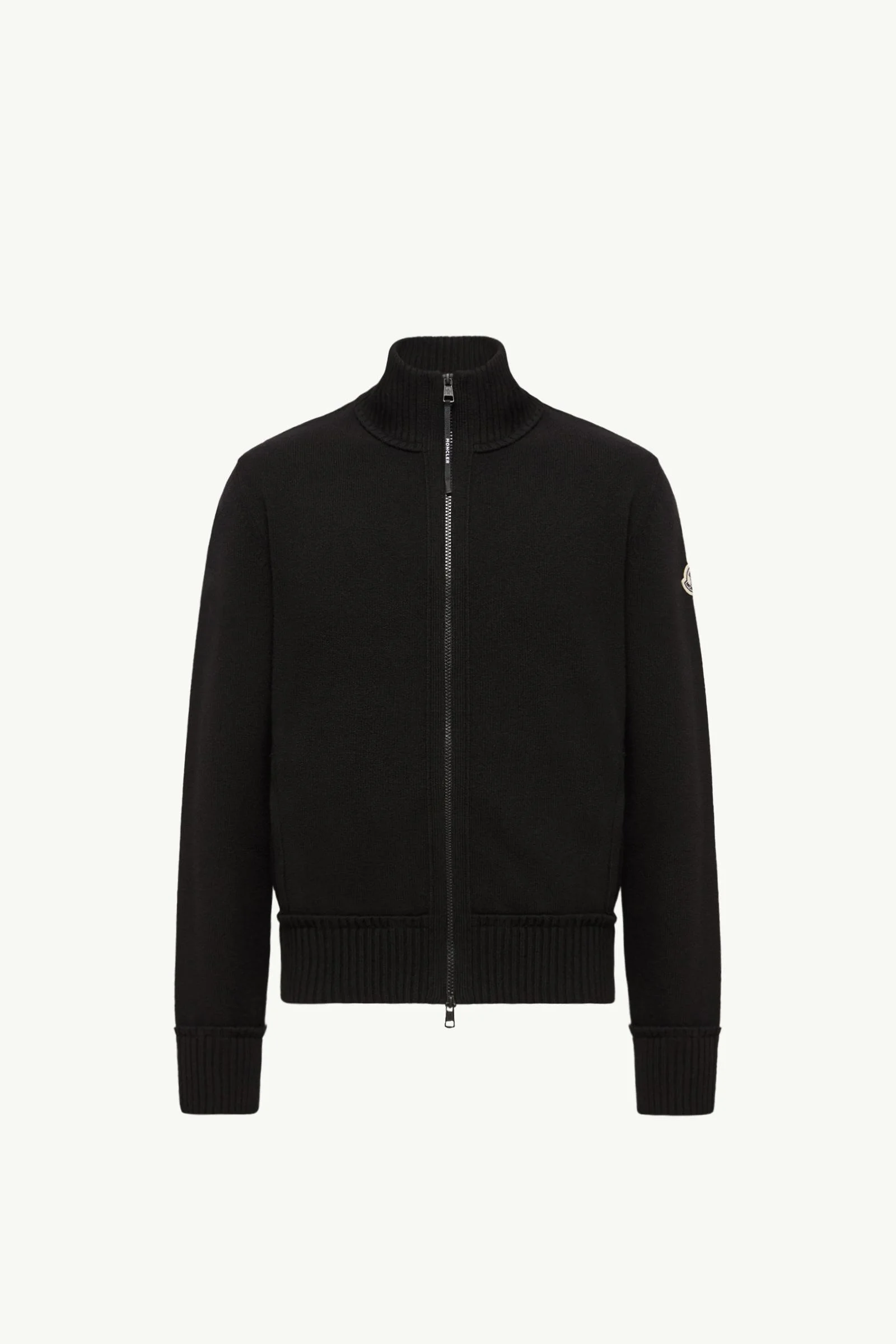 Cashmere & Wool Zip-Up Cardigan - 1