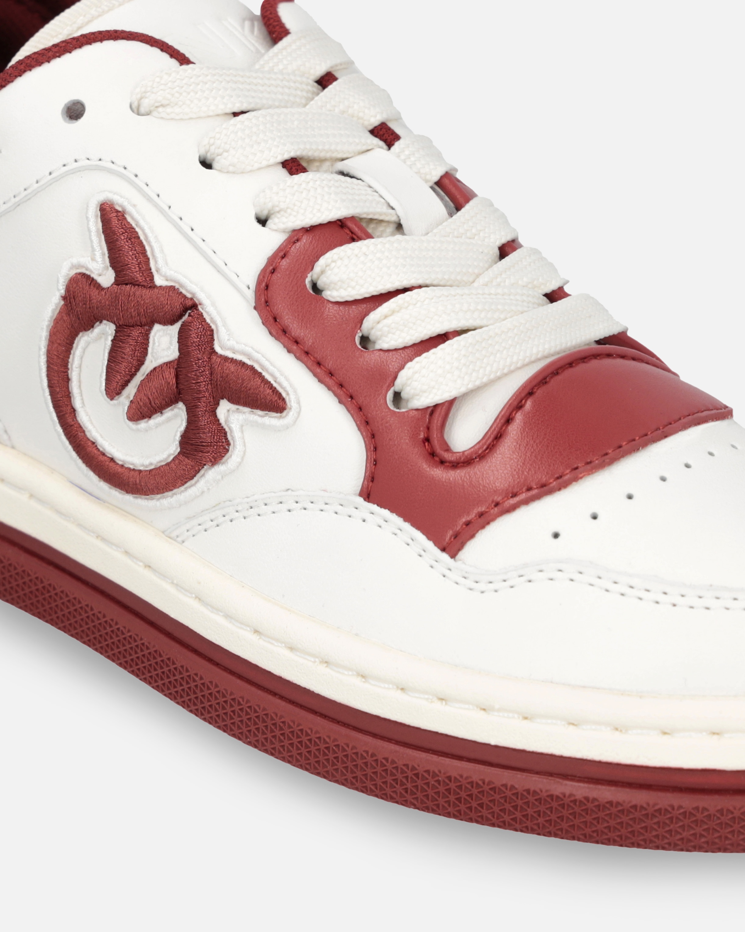 PINKO TWO-TONE SNEAKERS WITH LOGO EMBROIDERY | REVERSIBLE