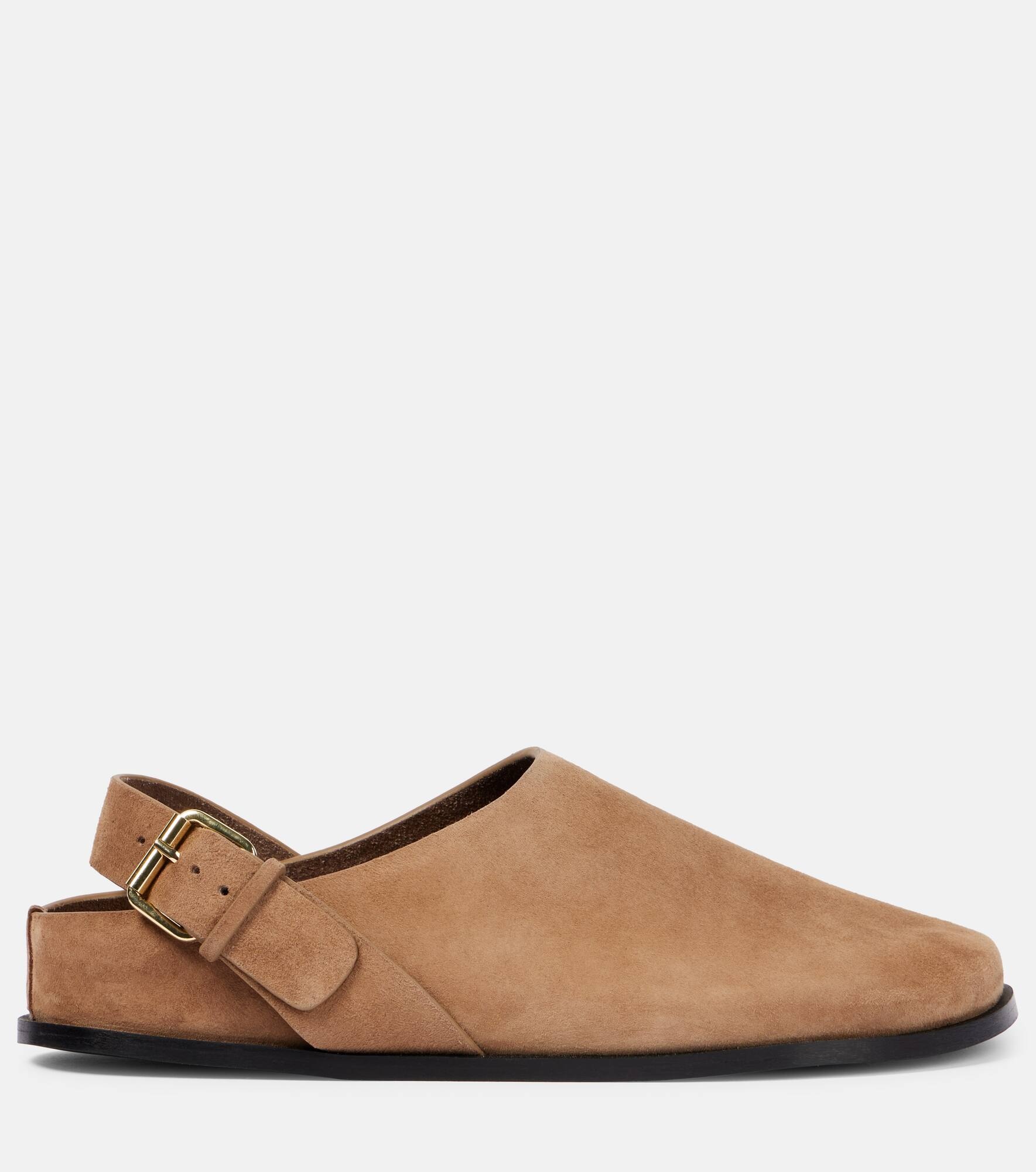 Louis suede clogs - 4