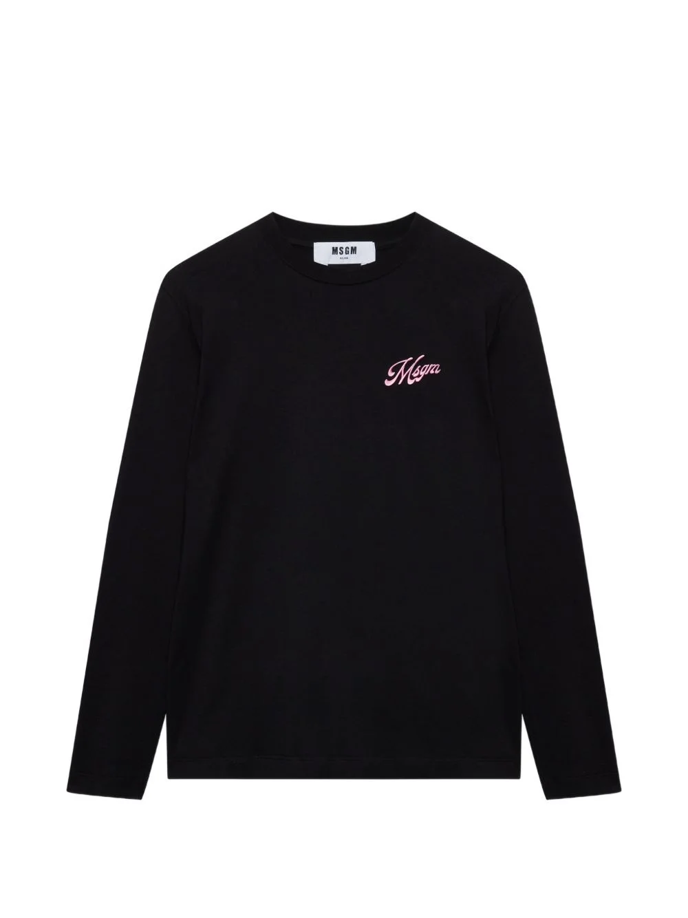 embroidered long-sleeve sweatshirt - 1