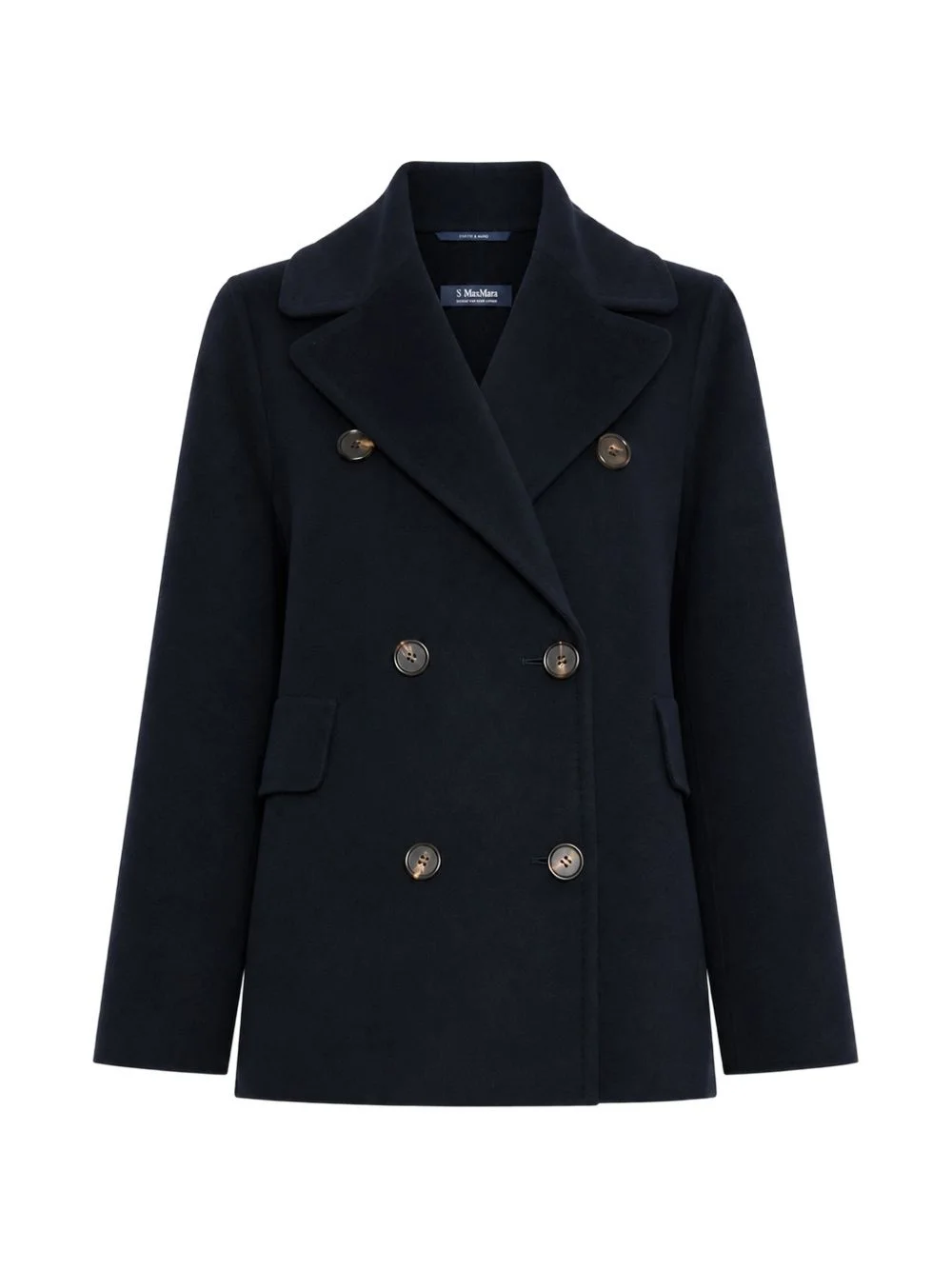 double-breasted virgin wool jacket - 1