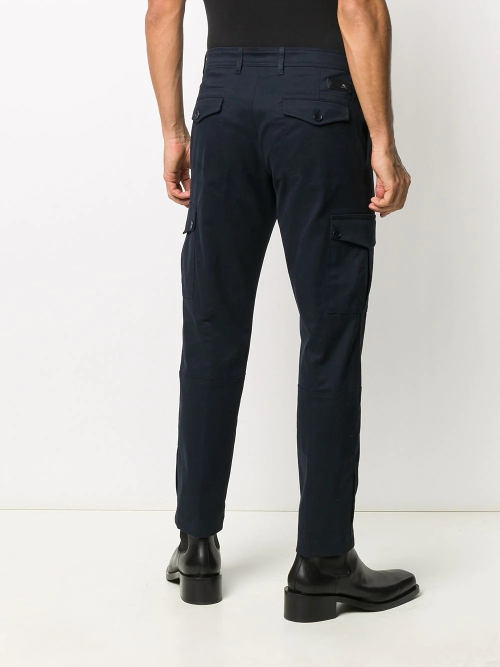 tapered cargo trousers - 4