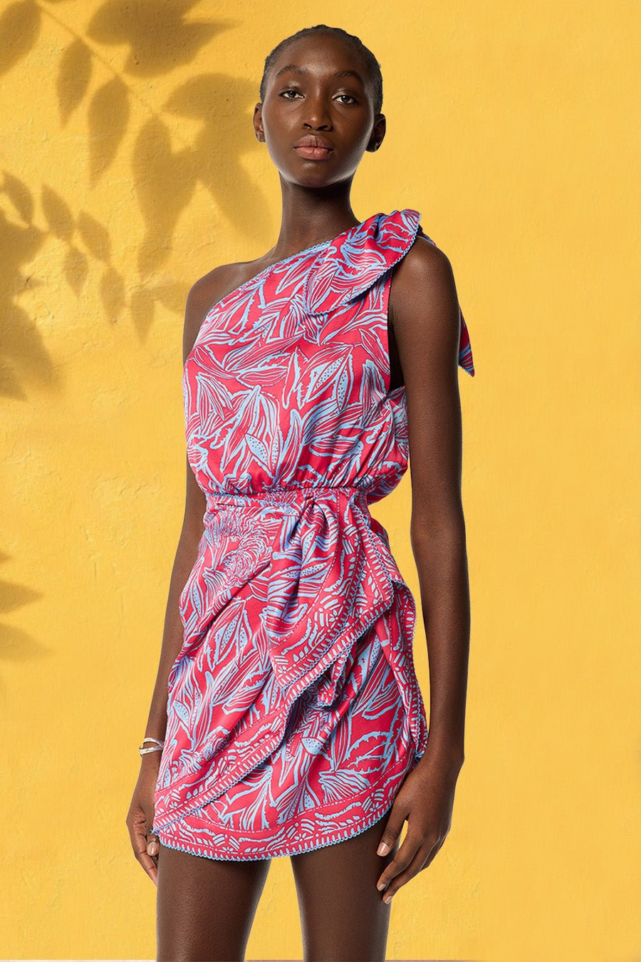 Mini Dress Celie - Pink Pop Tiger - 1