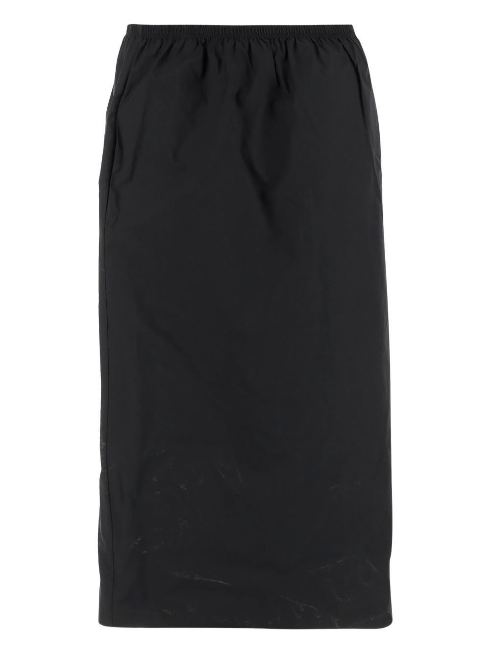 elasticated-waist midi skirt - 1