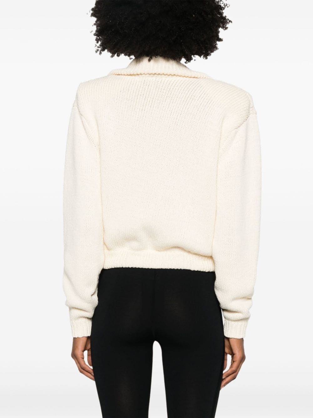shoulder-pads sweater - 4