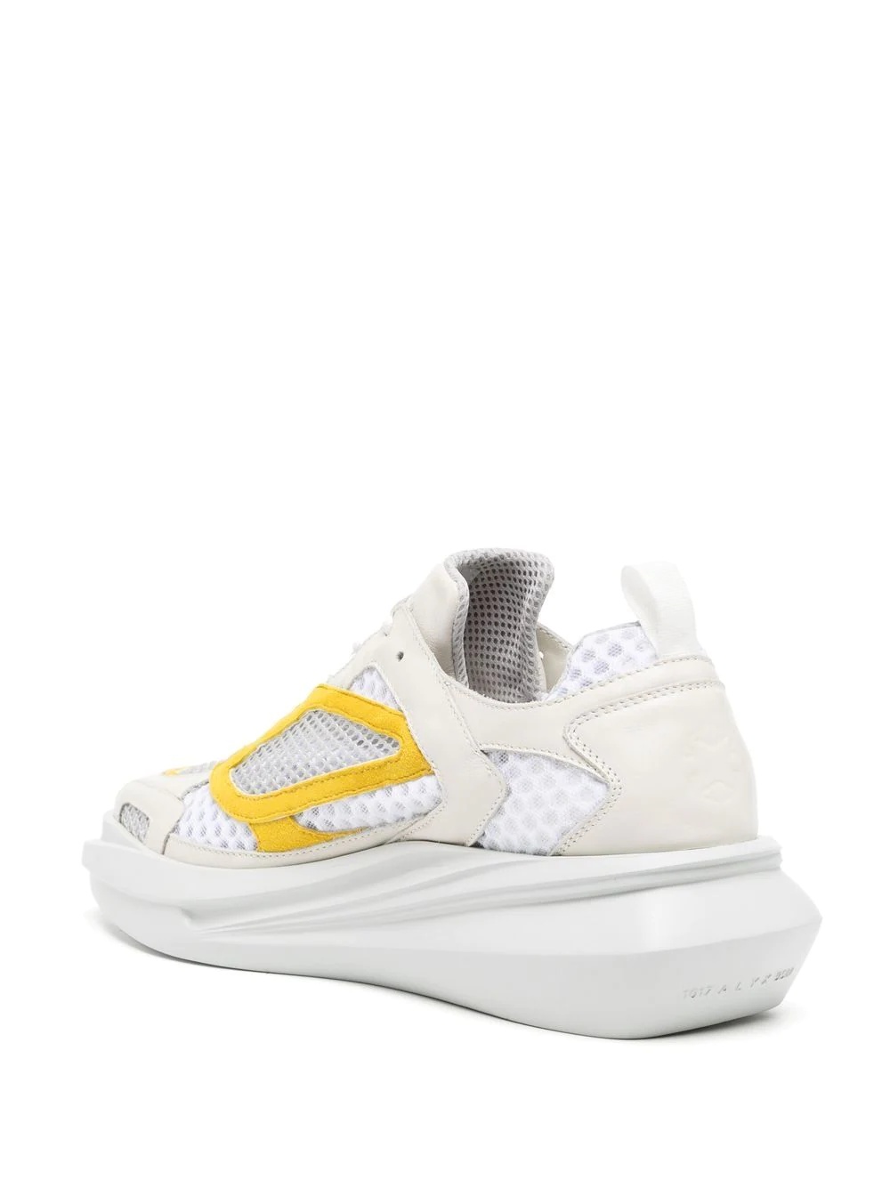contrast-trim low-top sneakers - 3