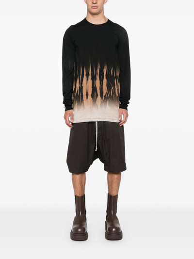 Rick Owens DRKSHDW abstract-print T-shirt outlook