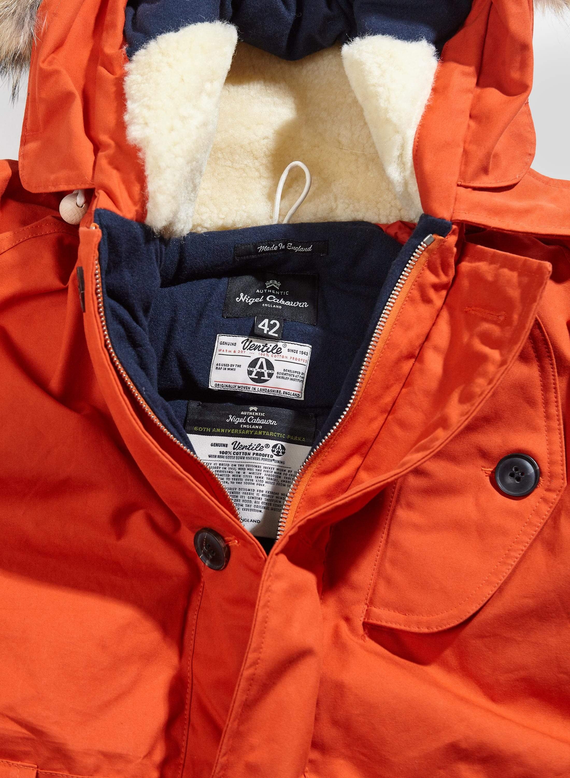 Antarctic Parka Vintage Orange - 6
