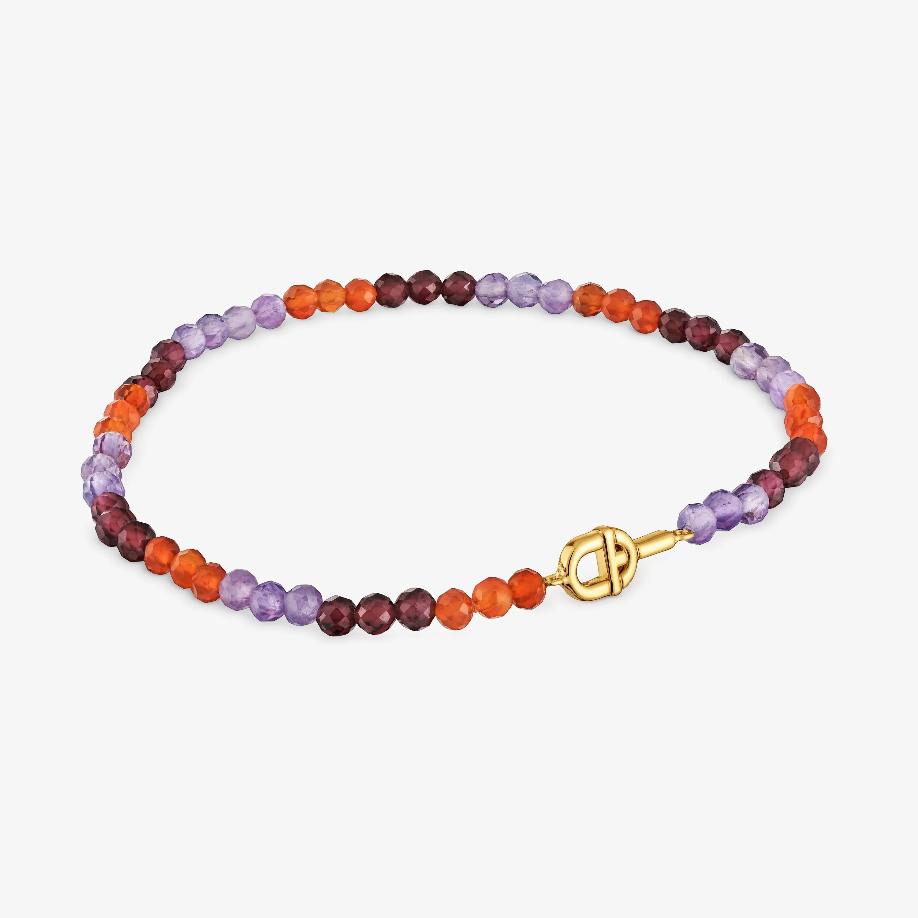18K solid gold TOUS MANIFESTO Elastic bracelet with gemstones - 1