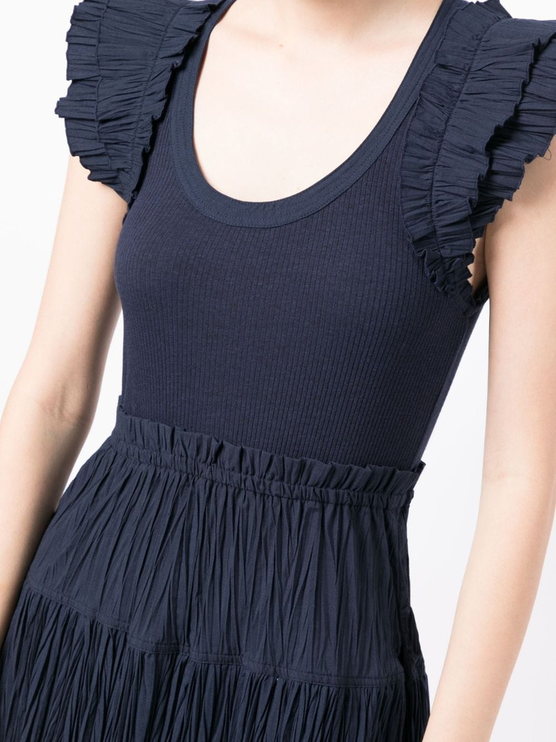 Virginia pleated midi dress 5