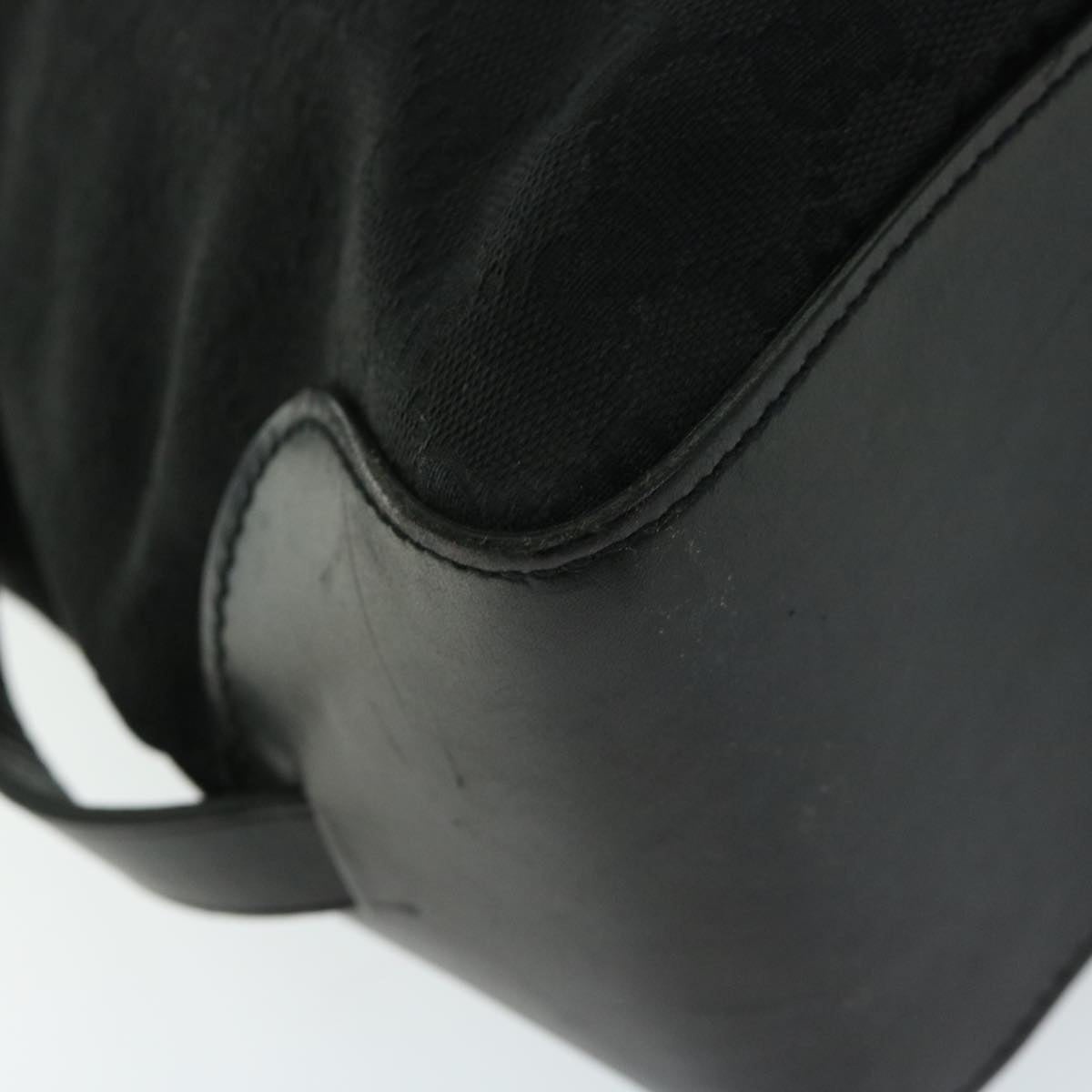 GUCCI GG Canvas Hand Bag Black - 11