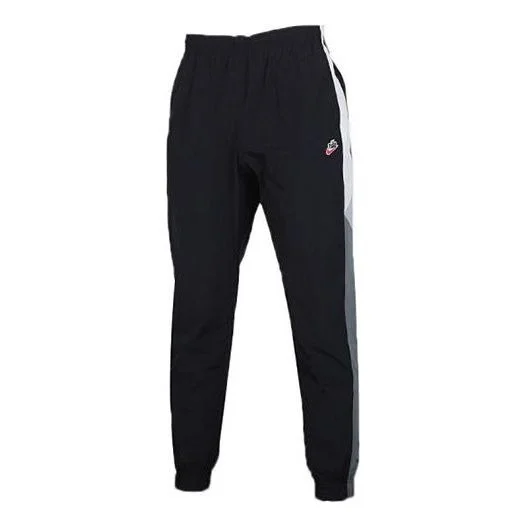 Nike As Sportswear He Wr Pant Wvn Sign 'Black Grey' CJ5485-011 - 1