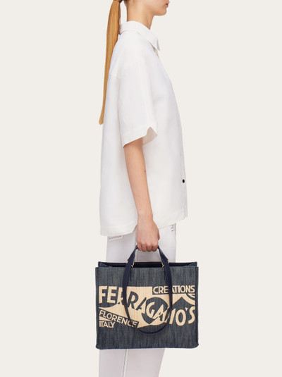 FERRAGAMO Tote bag with logo (M) outlook