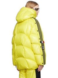 Moncler Moncler x adidas Originals Yellow Beiser Down Jacket