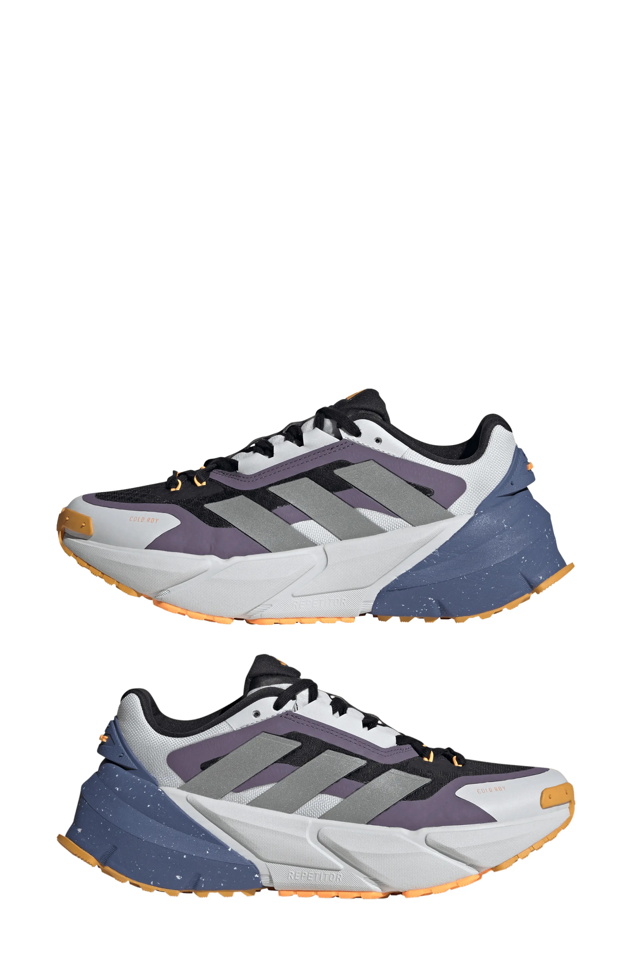 Adistar COLD. RDY Running Shoe in Grey/Silver Met./Black - 7