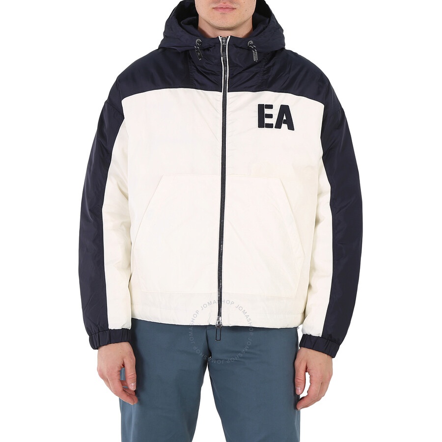 Emporio Armani Men's EA Logo Nylon Down Jacket - 3