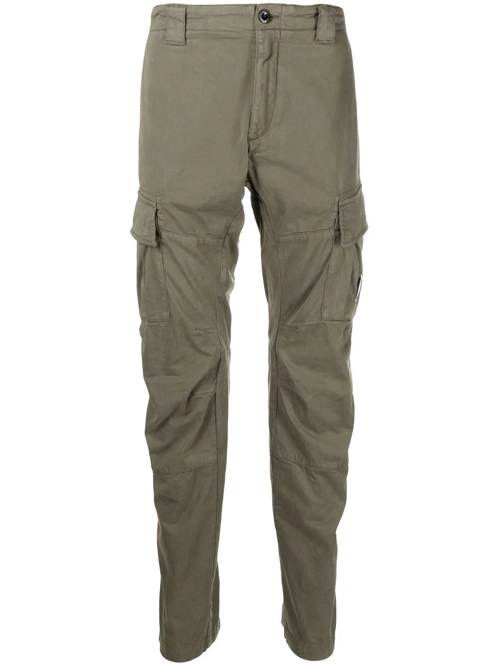 Calça cargo com detalhe de aplicação de ilhós - 1