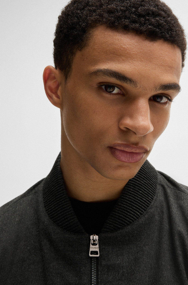 SLIM-FIT JACKET IN SUPER-FLEX FLANNEL 5