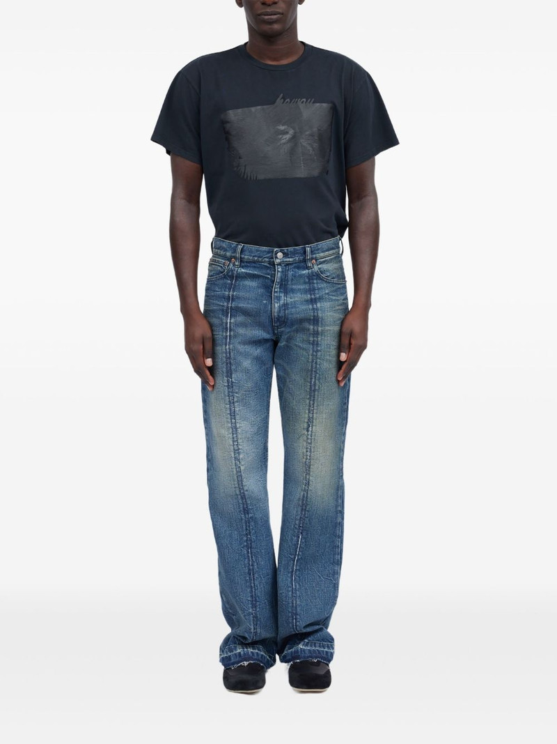 MM6 Maison Margiela Numbers-motif jeans outlook