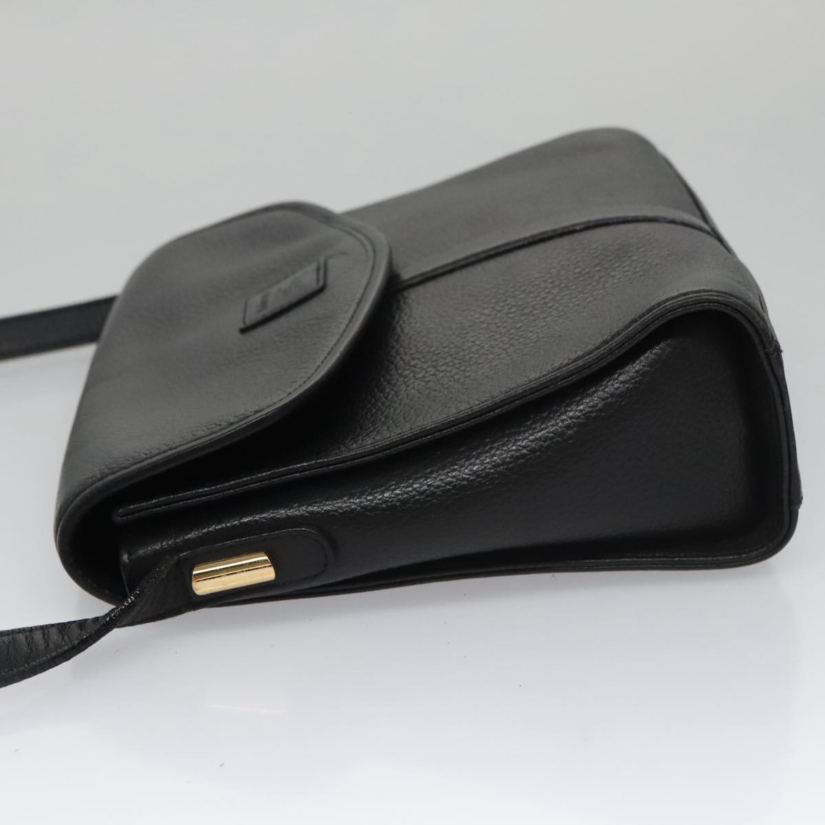 Burberry Shoulder Bag Leather Black - 4