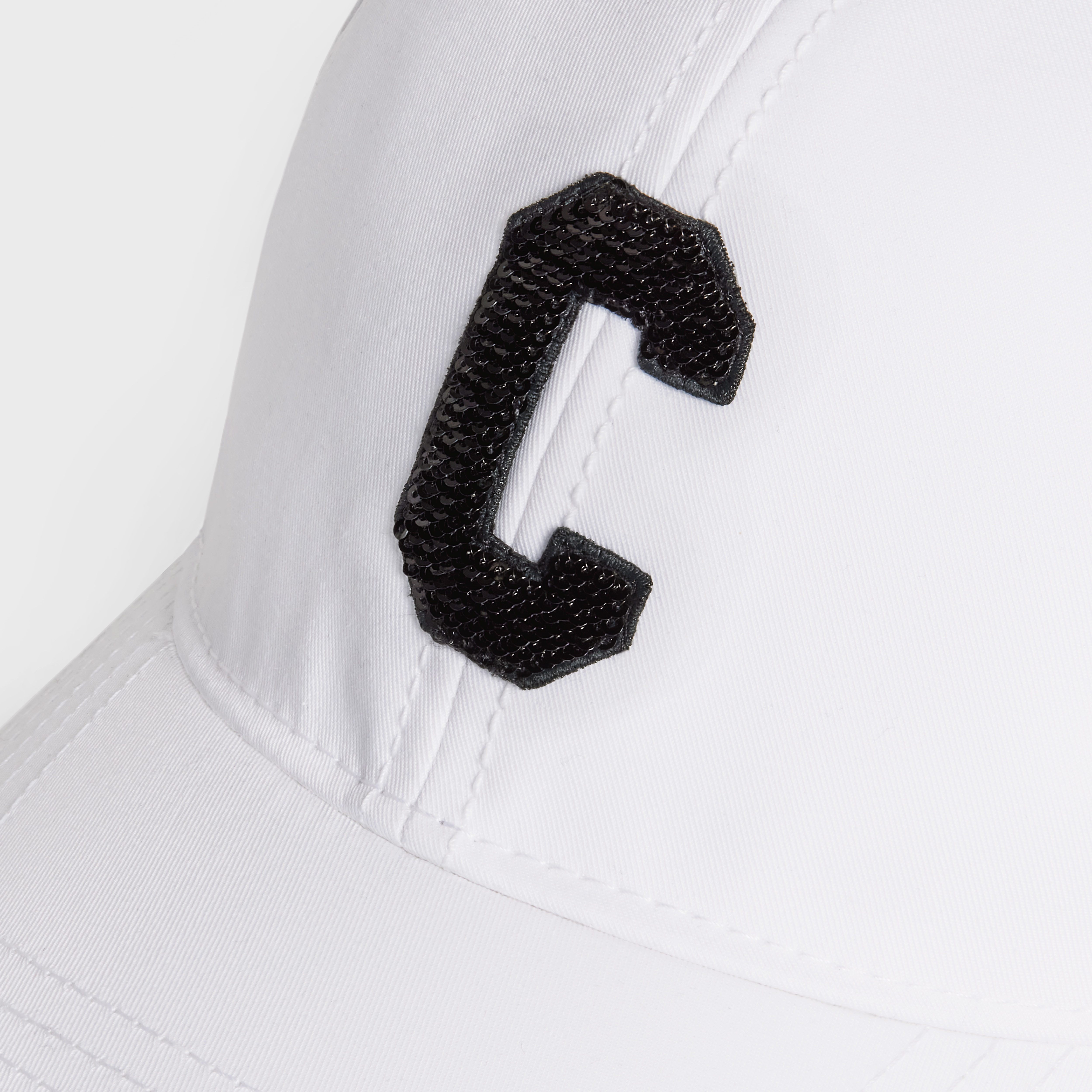 INITIAL BASEBALL CAP IN COTTON - 5