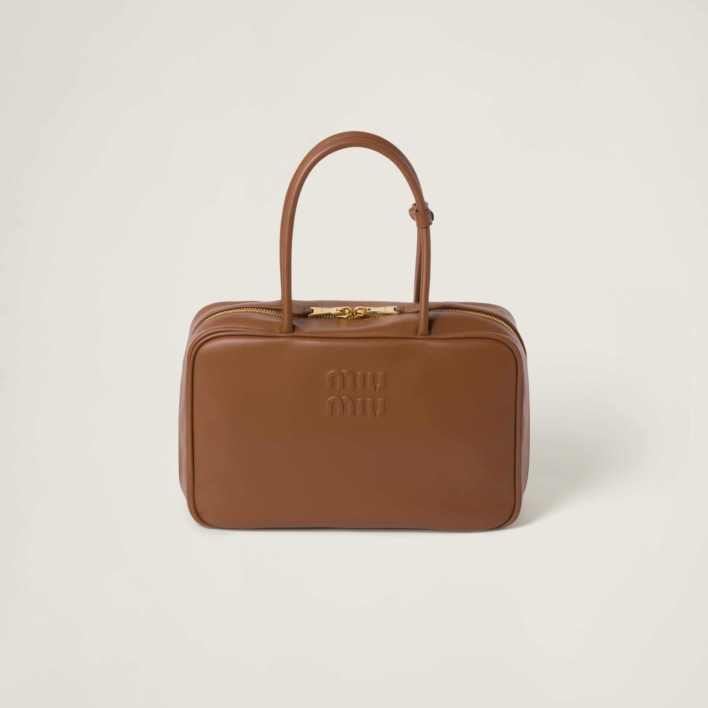 Miu Miu Leather top-handle bag | REVERSIBLE
