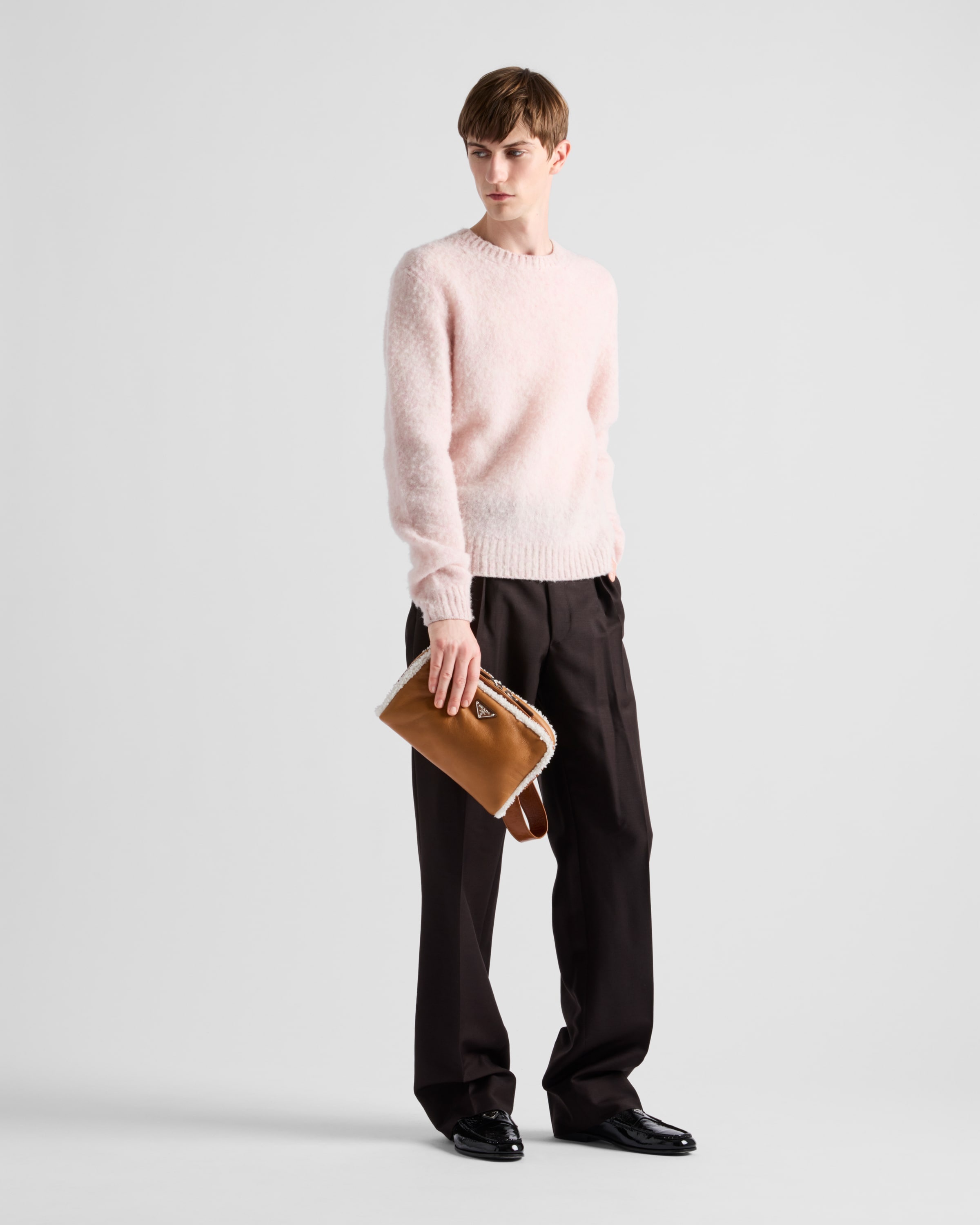 Shearling shoulder bag - 2