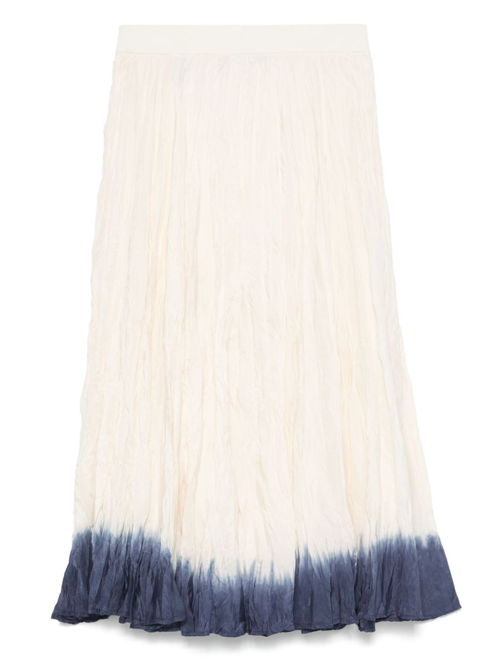 crinkled midi skirt - 2