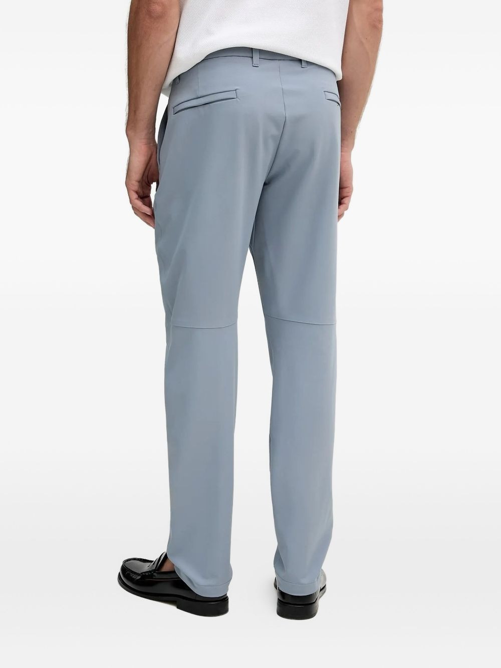 logo-detail straight-leg trousers - 2