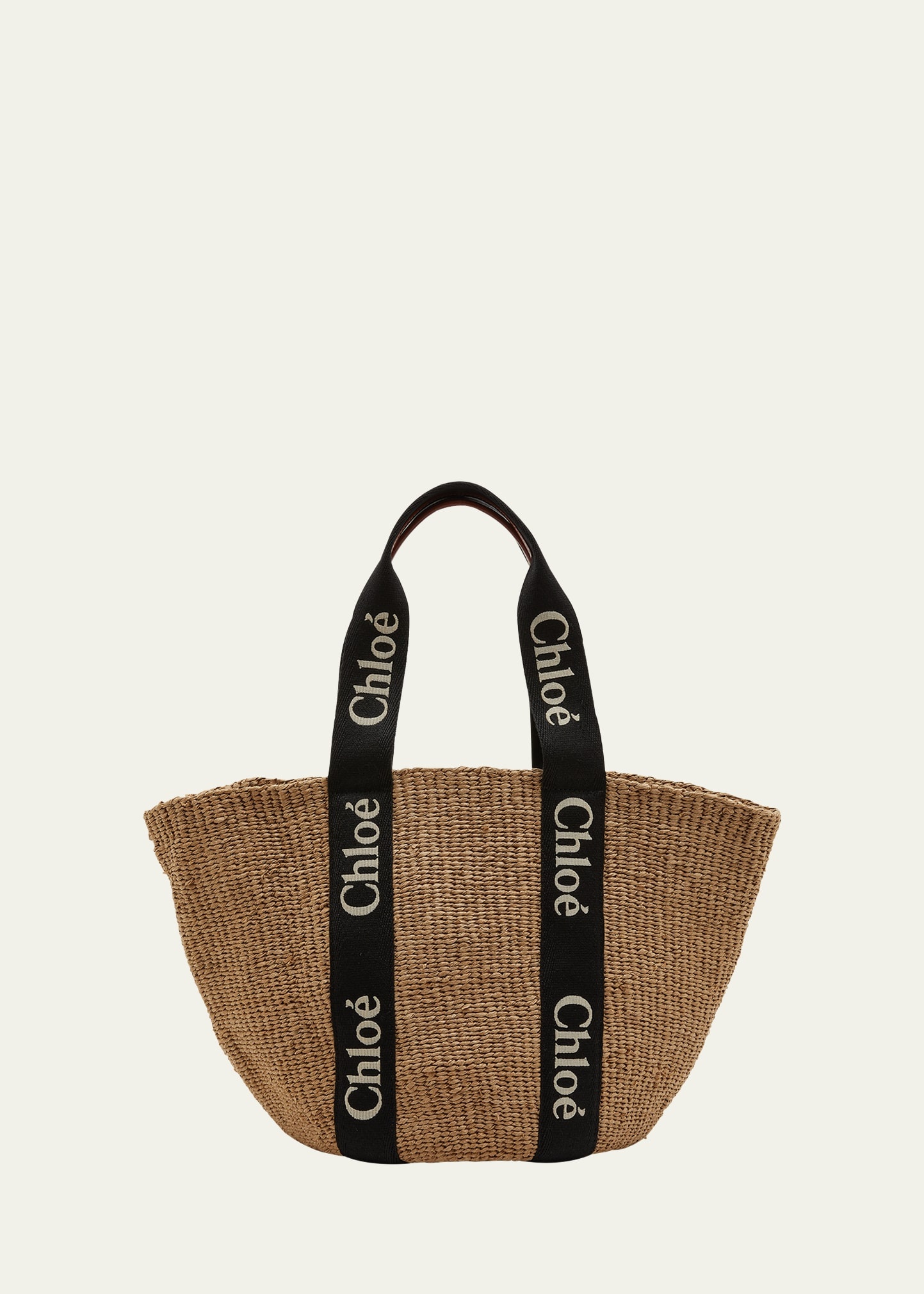 Woody Logo Embroidered Top-Handle Bag - 1